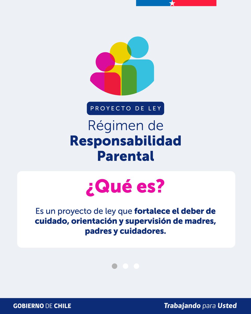 MinjuDDHH's tweet photo. 🏛️ Responsabilidad Parental avanza en el #Congreso 

La Cámara de Diputados aprobó en particular y despachó a Sala el proyecto de ley de Responsabilidad Parental, iniciativa que busca fortalecer el rol de madres y padres en el cuidado, orientación y supervisión de sus hijos, promoviendo herramientas de intervención temprana y apoyo familiar para prevenir conductas de mayor gravedad.