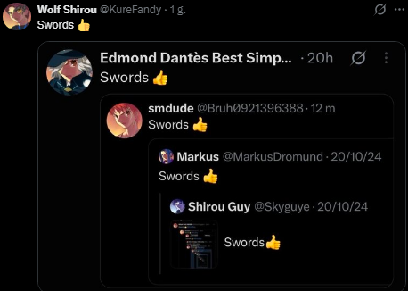 Szuma2's tweet photo. Swords 👍 https://t.co/zlhtARMhUp