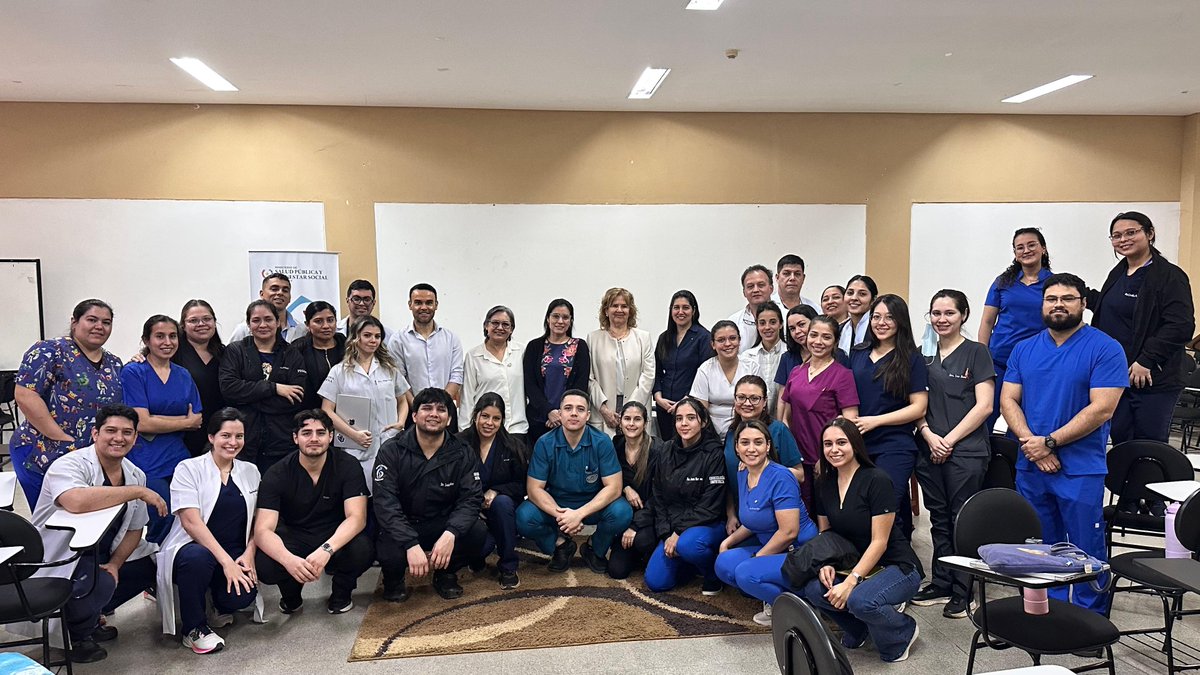 InstitutoPy's tweet photo. INS impulsa la investigación científica y fortalece las competencias de médicos residentes en Luque

https://t.co/3wNkEVcu0k https://t.co/SJUfTALOqM