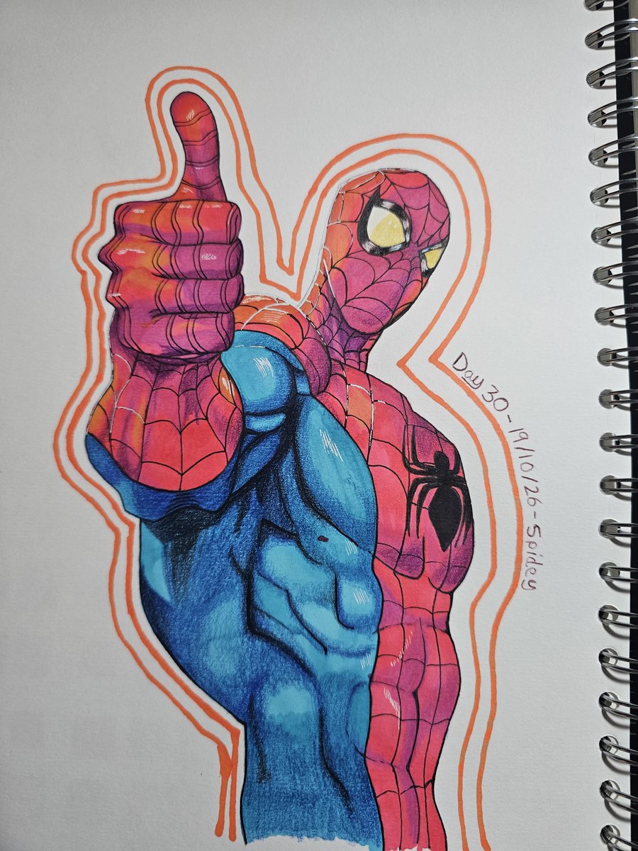 Dynamic_Weeb's tweet photo. Spider-man practice for a birthday present for my daughter 🤓 https://t.co/66QI6oLuN1
