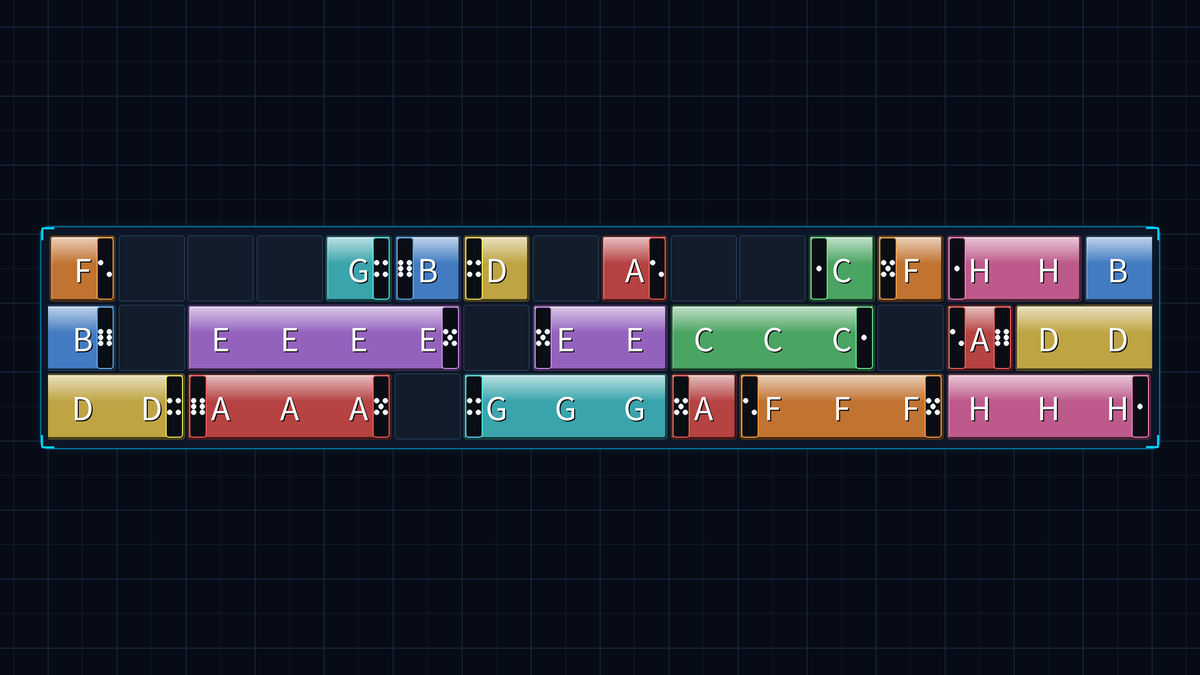 Muu2Products's tweet photo. Here is today's puzzle. How many moves does it take to solve?
本日のパズルです。何手で解けますか？
#REOGUNA #puzzle https://t.co/TkaGOIO116