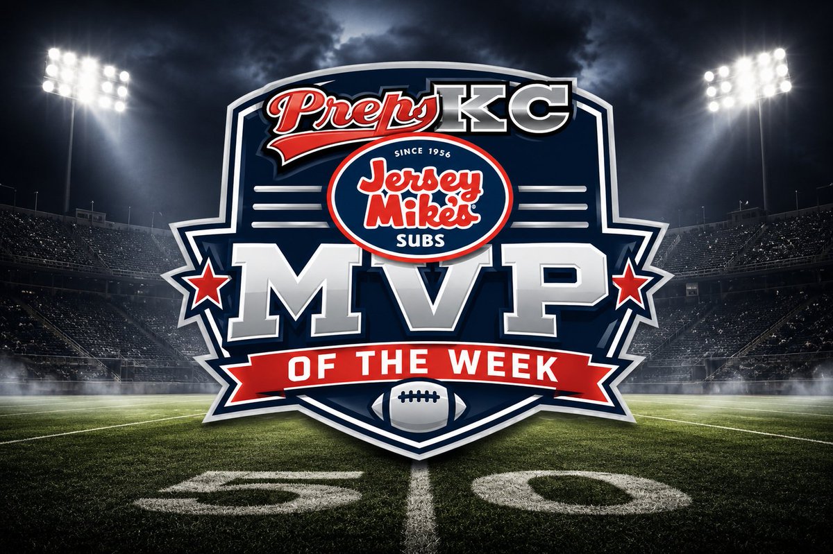 PrepsKC's tweet photo. After another big week @GoHawklets Cash Lewandowski is the @jerseymikes MVP of the Week. https://t.co/4esQXo4o5X https://t.co/ZnNZFTaHwP