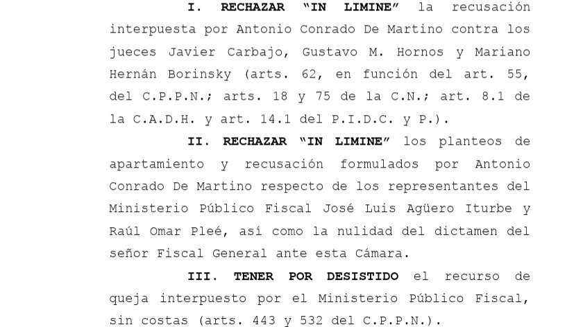 Perycia_OK's tweet photo. 🚨 Confirman la #impunidad de #Macri , Caputo y Sturzenegger por el préstamo del #FMI en 2018.
🔒Casación ratificó el cierre de la causa.
😏Firmaron Mariano #Borinsky y Gustavo #Hornos , que se juntaron decenas de veces con Macri en Olivos y la Rosada. https://t.co/ZTbbjQNXZp