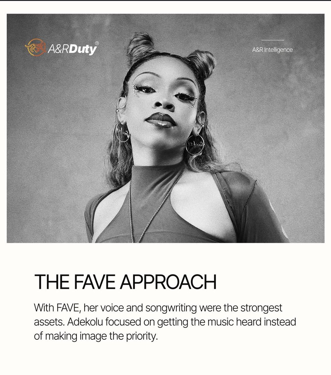 Aandrduty's tweet photo. Every artist brings a distinct set of strengths, creative instincts, audience dynamics, and long-term possibilities to the table.

Effective management begins with understanding these differences before making decisions about sound, positioning, visibility, or career direction.
The strategy must serve the artist, not the other way around.