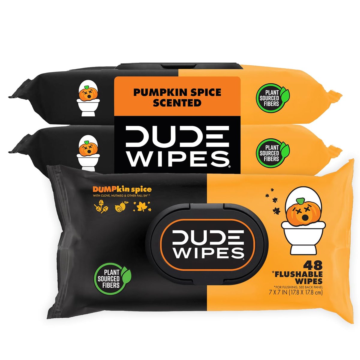 DailyDealDropUS's tweet photo. 57% off the most October thing on Amazon 🎃 DUDE Wipes' seasonal DUMPkin Spice flushable wipes (3 packs, 144 ct) are $6.48, normally $14.99. Subscribe &amp; Save takes a bit more off. 7K+ bought last month, sold by Amazon. #ad #AmazonAffiliate
https://t.co/PwgC3CuCtg https://t.co/jB3oB2kMSp