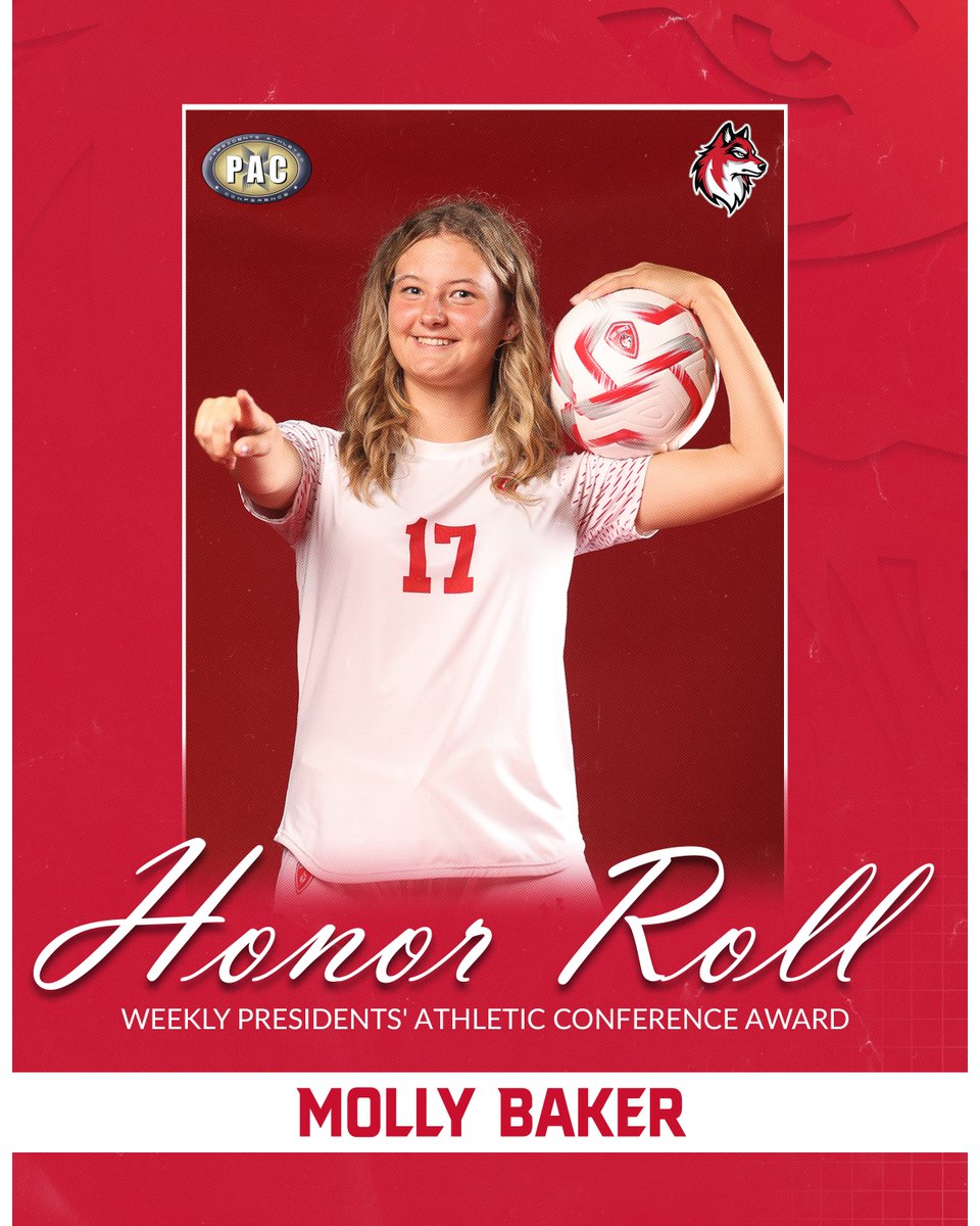 RedWolvesWSOC's tweet photo. Baker &amp; Paino earn PAC honors! https://t.co/OPvYqNlF2O