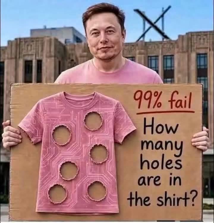 Glitter_Spite's tweet photo. @WhiteHouse @elonmusk Looks like just the one asshole to me 🤷🏼‍♀️ https://t.co/YCIQB4WXXM