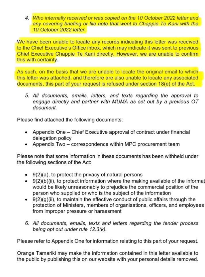 Suitandtie9999's tweet photo. Serious questions need to be asked regarding a contract previously awarded to an organisation run by a sitting Labour MP’s wife.

OIA documents now confirm that Oranga Tamariki (OT) awarded a nearly $5 million, three-year contract to the Manukau Urban Māori Authority (MUMA), the organisation led by Tania Rangiheuea, wife of senior Labour MP Willie Jackson, without even receiving a business case.

OT treated a thank-you letter from Rangiheuea as the “business case” but the letter was thanking then CEO, Chappie Te Kani, for the offer of funding he had already made.

When asked under the OIA for any record of that offer, OT said it could not find one and refused the request under section 18(e) because the document does not exist or cannot be found.

It gets worse. OT’s own funding team was bypassed and the deal was agreed at CEO level, only afterwards did staff raise concerns about budget double counting and social worker rates that did not match existing contracts.

The budget was only “indicative” because MUMA had not even reviewed the files, it had no beds for half the youth and there was no competitive process.

The only performance “KPIs” listed are simply:
“Provide some recent examples of results being achieved with clients, in particular improving outcomes for tamariki Mãori and their whänau (eg changes in skills, knowledge, attitude, behaviour, or circumstances). If relevant, use a case study.” - there are no targets or measurable outcomes listed for a multi million dollar taxpayer funded contract.

This is a no-bid, high-value contract awarded to an organisation led by a Labour MP’s wife, with no locatable starting offer or business case, no proper funding review, soft narrative reporting, no targets, baselines, or verifiable outcomes and budget problems spotted only after the decision to award the contract had been made.

This is particularly concerning as both Chris Hipkins and Willie Jackson are now promoting significant devolution of services to Māori, which will mean even less oversight.