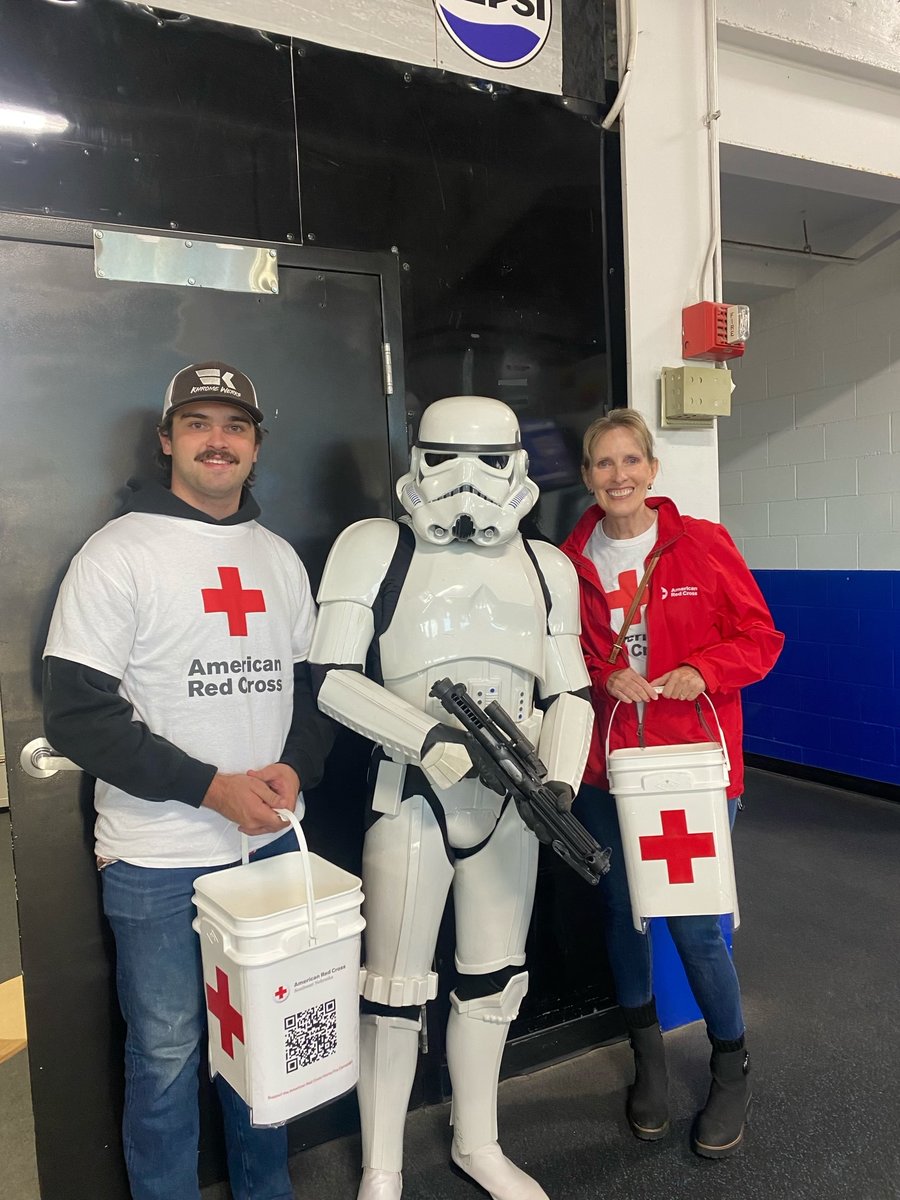 neiaredcross's tweet photo. We loved being part of the @LincolnStars Strike Back game on Saturday. Thank you to the fans and the team for a fun experience! https://t.co/bn4gjR3isv