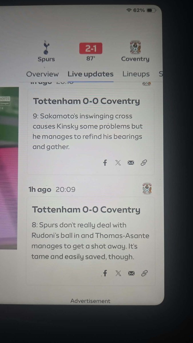 GreyhoundGuru12's tweet photo. Kinsky no save recorded yet all these say its a save @bet365help @OptaSTATS https://t.co/5AwbtTtj3K