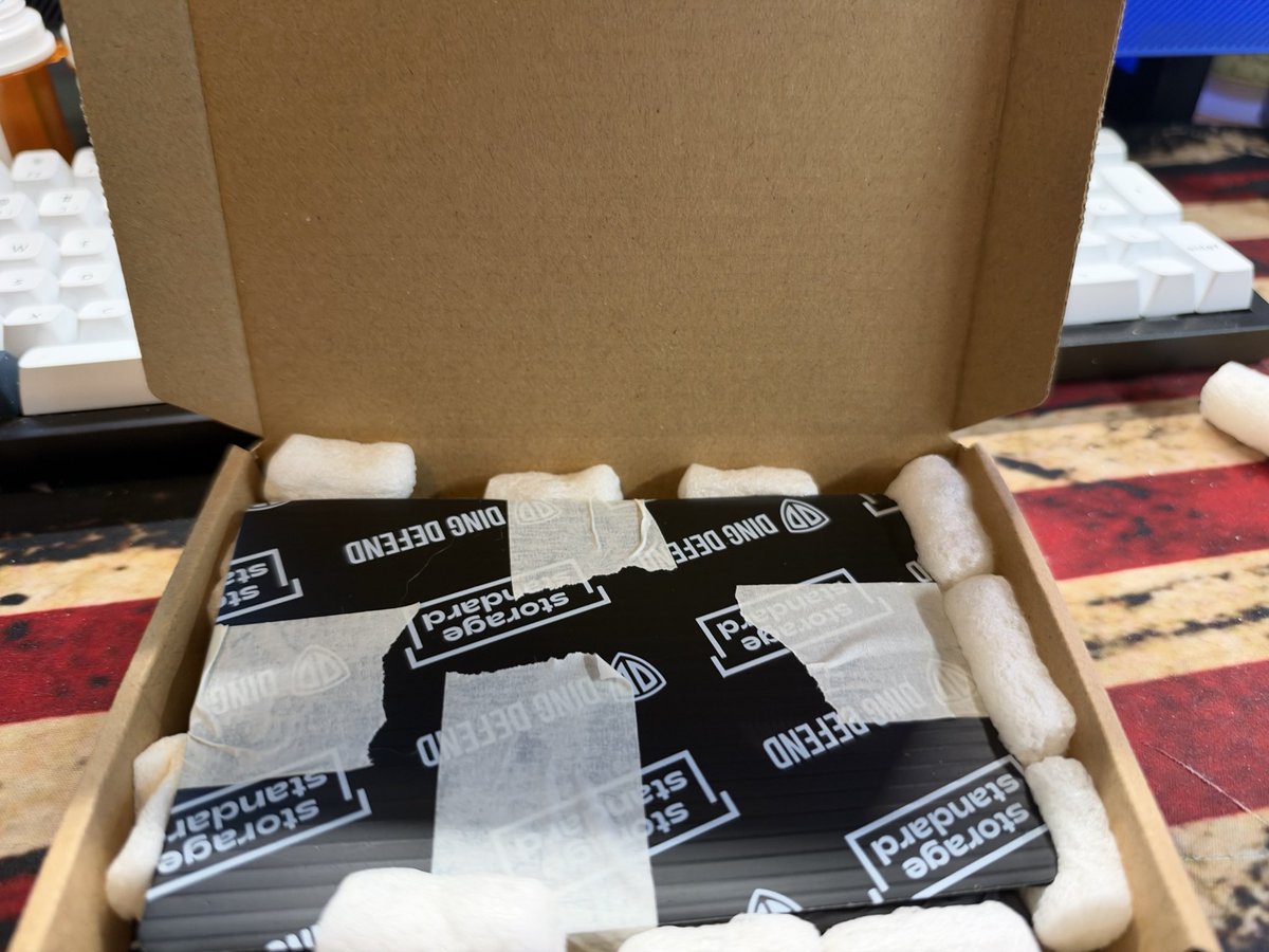 TheCouveCards's tweet photo. Packaged up a card today. One must protect the slab. If you sell, don’t go cheap on protecting what’s inside. Enjoy the K9. https://t.co/22Epp5qgQz