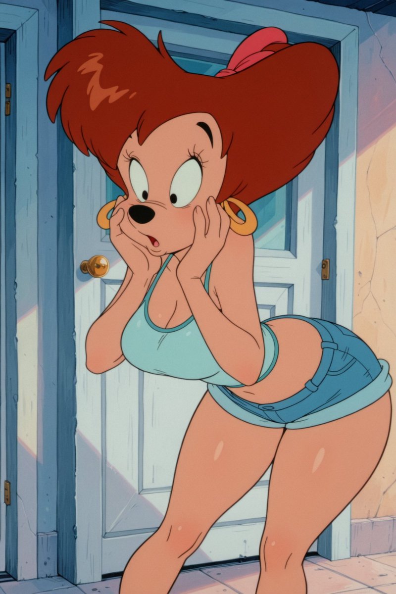 Alice_animate's tweet photo. Peg from goof troop ❤️‍🔥

#AIart #AIイラスト https://t.co/CLgSced2hg