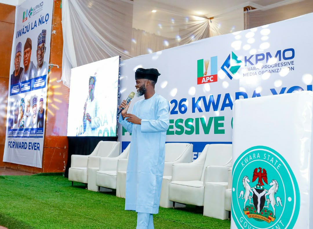 RealBushariSMA's tweet photo. Earlier today, I joined His Excellency Governor @RealAARahman AbdulRahman AbdulRazaq (CON), State APC Chairman Prince Sunday Fagbemi, @realsafagbemi my fellow APC candidates, as well as leaders, chieftains and members of our party for the inauguration of the President @officialABAT Ahmed Tinubu (PBAT) Door-to-Door @PBATDoor2Door Movement in Kwara.

The group, which is led nationally by High Chief Government Ekpemupolo (aka Tompolo), aims to complement efforts of the APC structure in mobilising support for the re-election of President Tinubu across the country. I participated actively in its inauguration proceedings at the Adewole Baseball Park Ilorin as part of my commitment to party, collaborative efforts, and grassroots engagement.

Similarly, I graced the 2026 Kwara Youth Progressive Conference organised by the Kwara Progressive Media Organisation (KPMO). The platform gave me the opportunity to again touch base with a critical segment of our party, which included young people, media supporters and influencers. I thanked them for the good job they are doing, their dedication to APC, and fervent promotion of the administration, while also charging them to stay the course and continue to mobilise support for APC and all our candidates across the board.

Measured against the records of Governor AbdulRahman AbdulRazaq in youth inclusion and gender parity, I specifically mentioned that the future of Kwara, especially of the youth and women, is better secured under the APC. I urged young people to consider the 2027 ballot as their personal project by voting for all APC candidates. 

Rafiu Ajakaye, PhD | @rafiuajakaye 
APC House of Representatives Candidate for Ifelodun/Offa/Oyun Federal Constituency 
#Asojurere #iwajulanlo