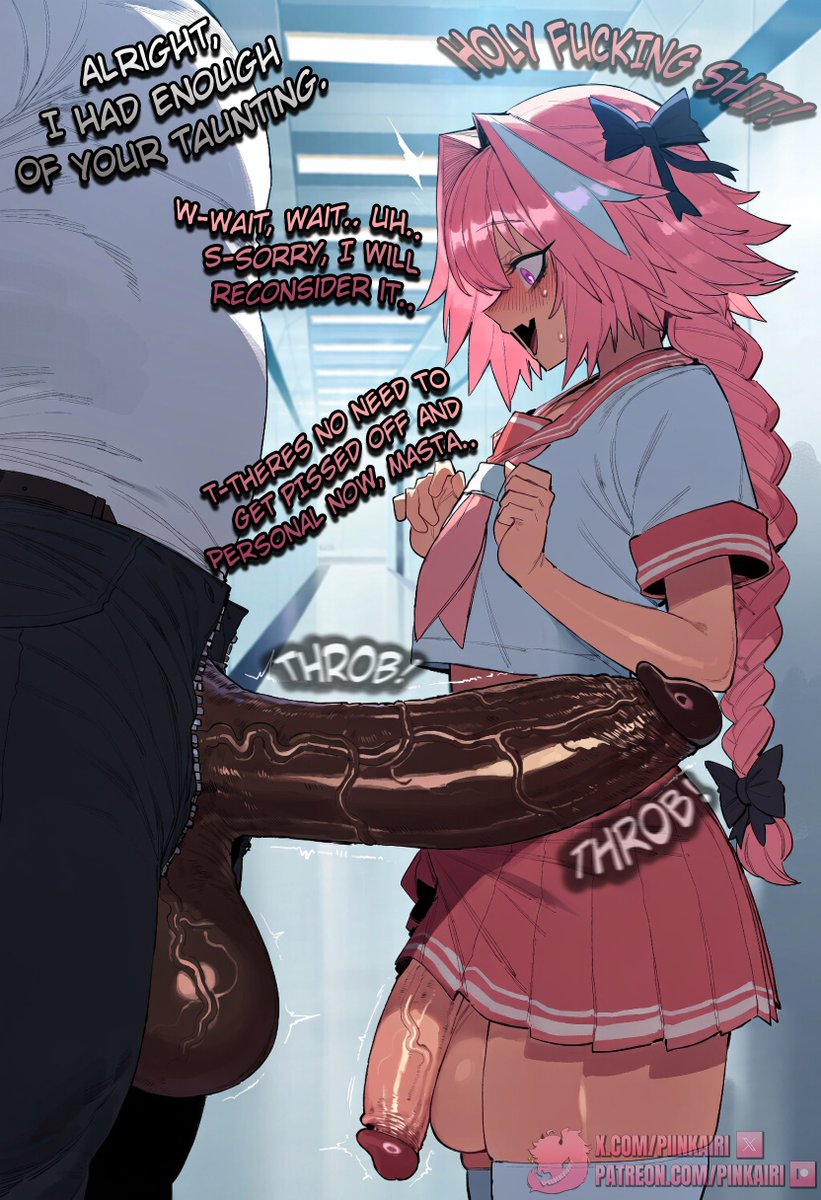 PIINKAIRI's tweet photo. ⠀

( COMMISSION )

Astolfo gets a taste of his own medicine.

(1/2)

⠀ https://t.co/q0p1oiJ6fQ