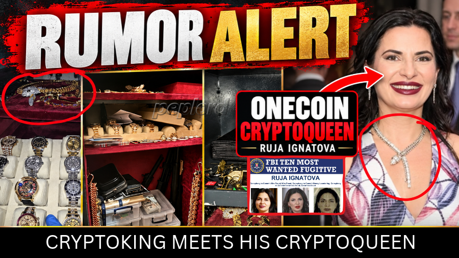 Peplord's tweet photo. 🚨 RUMOR ALERT 🚨

ONLINE RUMORS SPECULATE THAT THE WIFE OF PULSECHAIN FOUNDER RICHARD HEART, IDENTIFIED AS “A.K.,” COULD BE RUJA IGNATOVA, THE FUGITIVE ONECOIN CRYPTOQUEEN BEHIND A $4B SCAM, AFTER A NECKLACE PICTURED AMONG HIS BELONGINGS WAS COMPARED TO ONE SHE WORE. https://t.co/XkMO8B2voA