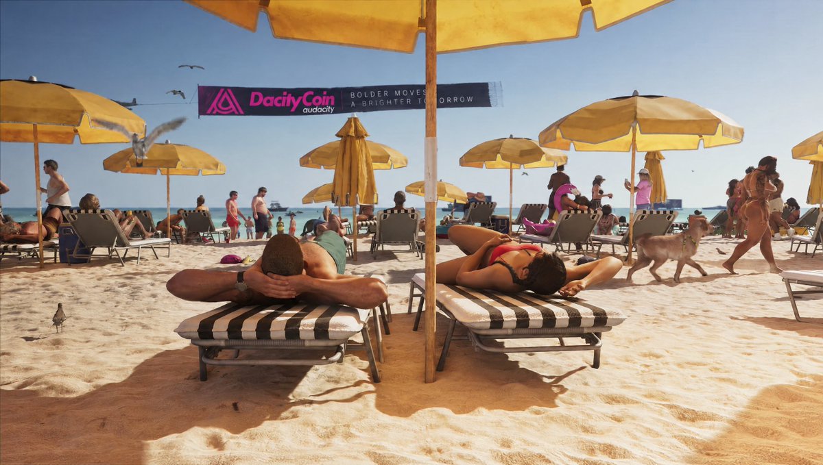 TheDacityCoin's tweet photo. In GTA V the stock market was part of the story. Lester told you what to buy before the hit, and every player got the same payday.

We don't think Leonida hands out tips like that. Rumours for GTA 6: no script, the price moves on what players do and how they market the crypto coins and nobody knows the ending.