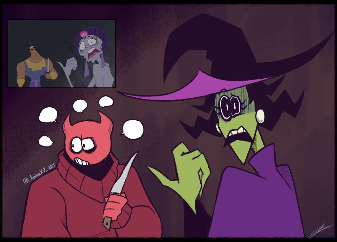 _Arinax7_ART's tweet photo. 👈🤨

#spookymonth #bobvelseb #aspenmoor #beefstew https://t.co/66ubpyiOqN