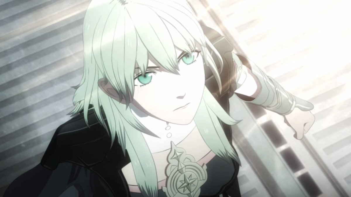 FireEmblemNew's tweet photo. @SothisInkling Here’s my comfort character F Byleth or how do I call her the only Byleth. She was my key open the Fire Emblem in general and always a run to her just for enjoy her company and Paz. https://t.co/zks0OhQtY1