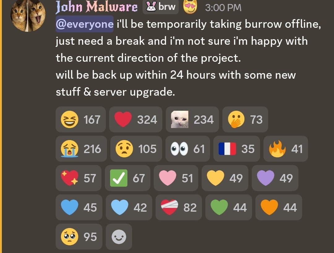 pigeon_posting's tweet photo. For anyone who isn't in the burrow discord rn https://t.co/i7tenPClkA