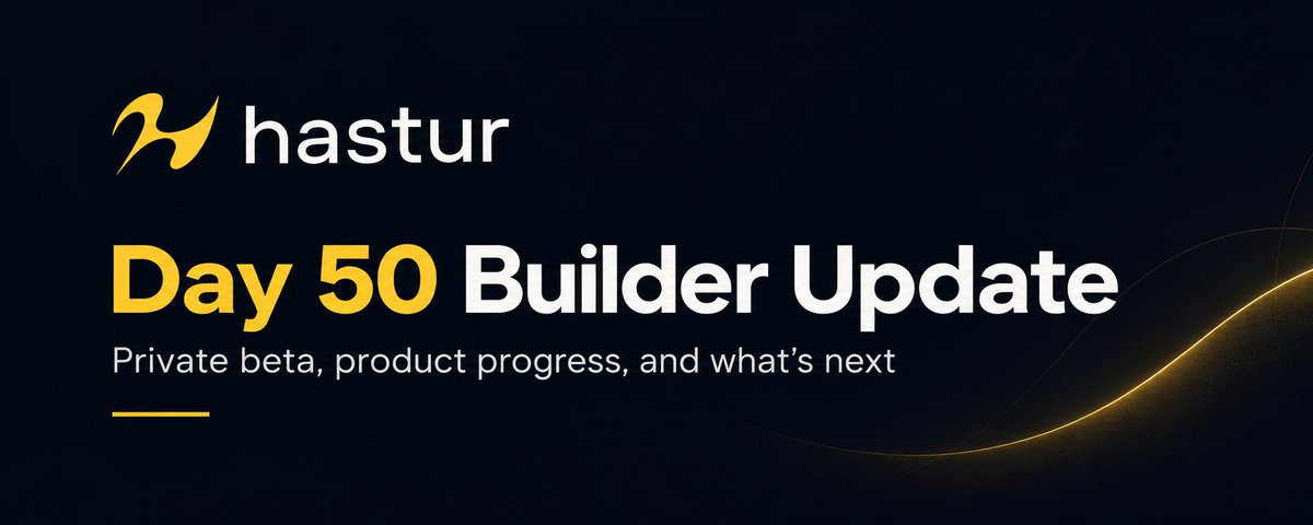 Day 50 Builder Update