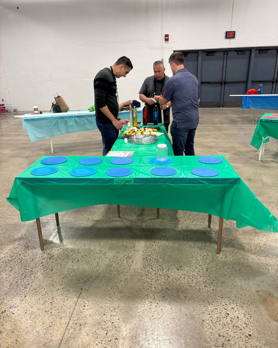 IntlCodeCouncil's tweet photo. The Technicolor Transport Team Challenge returns this year, allowing attendees to team up to design and build a working machine that correctly transports different fluids to specific locations.

The fun takes place in the Expo Hall until 6. https://t.co/J43A5urp5V