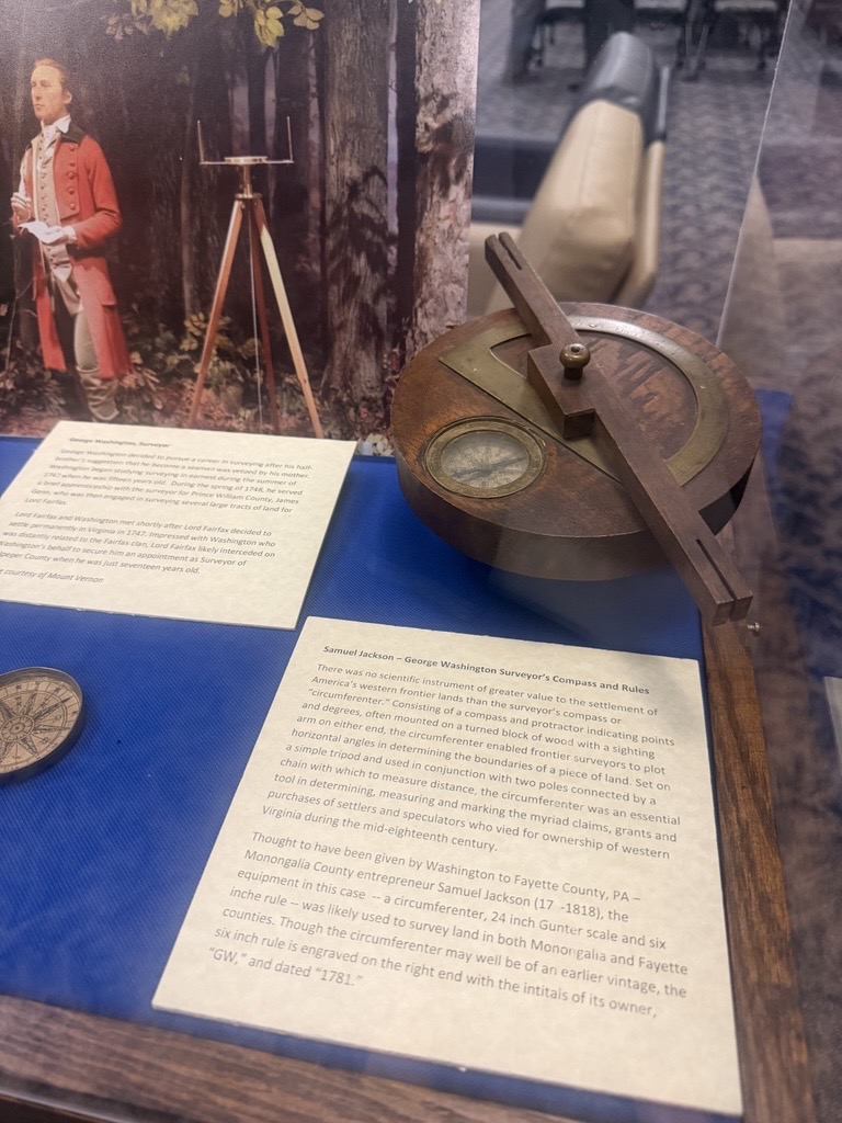 wvuLibraries's tweet photo. Last week's #MountaineerMonday was extra special as we hosted @WestVirginiaU President Benson and Walter Washington, a direct descendant of President George Washington's younger brother, Samuel, and displayed unique items from our WVRHC's Collections. https://t.co/94HZBUBhIm