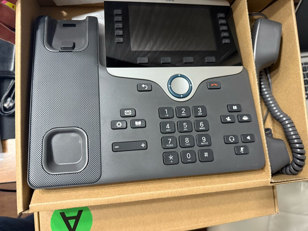 AstroBo04832444's tweet photo. Cisco 8841 Phones https://t.co/8tNRl7gEcL