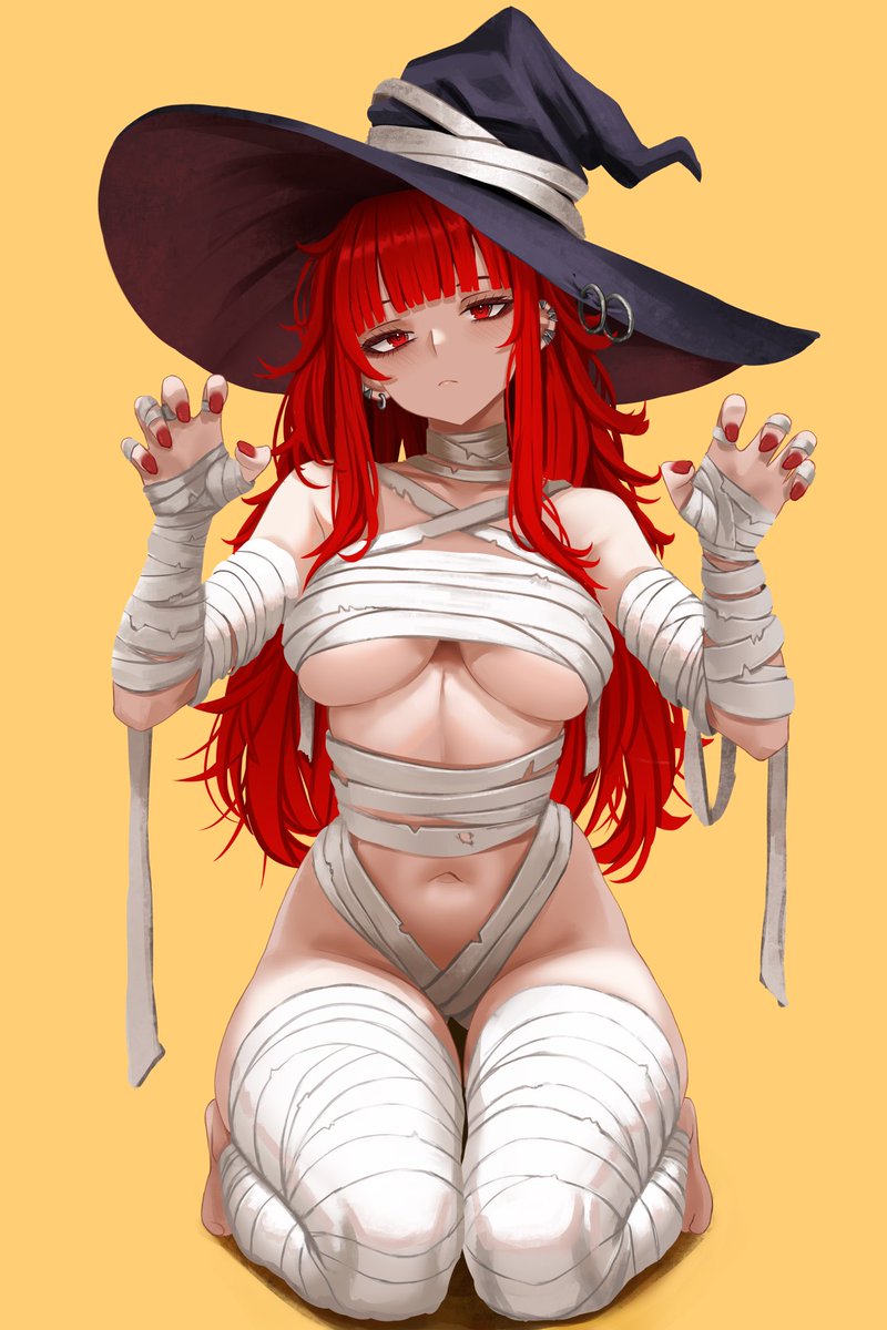 Yan_Kodiac's tweet photo. Mummy Witch https://t.co/GEkmkSjsw9