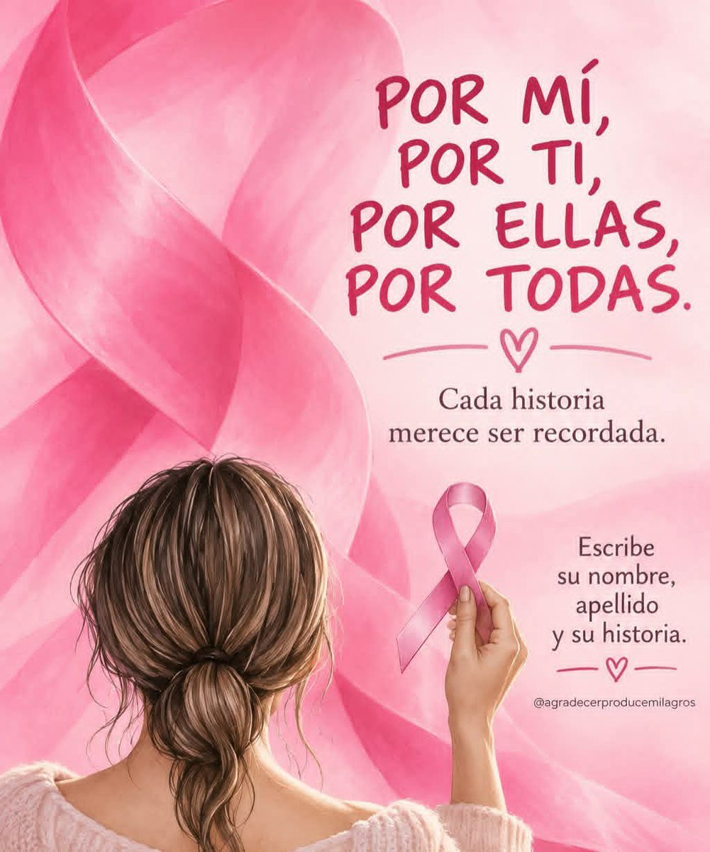 ElleRG_1959's tweet photo. 🎀💗 Hoy cada historia cuenta, día de la lucha contra el Cáncer de Mama 💗🎀 #OctubreRosa https://t.co/MIhSUSgrPA