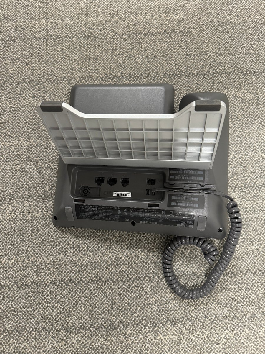 AstroBo04832444's tweet photo. Cisco 8841 Phones https://t.co/MRcgdUv057
