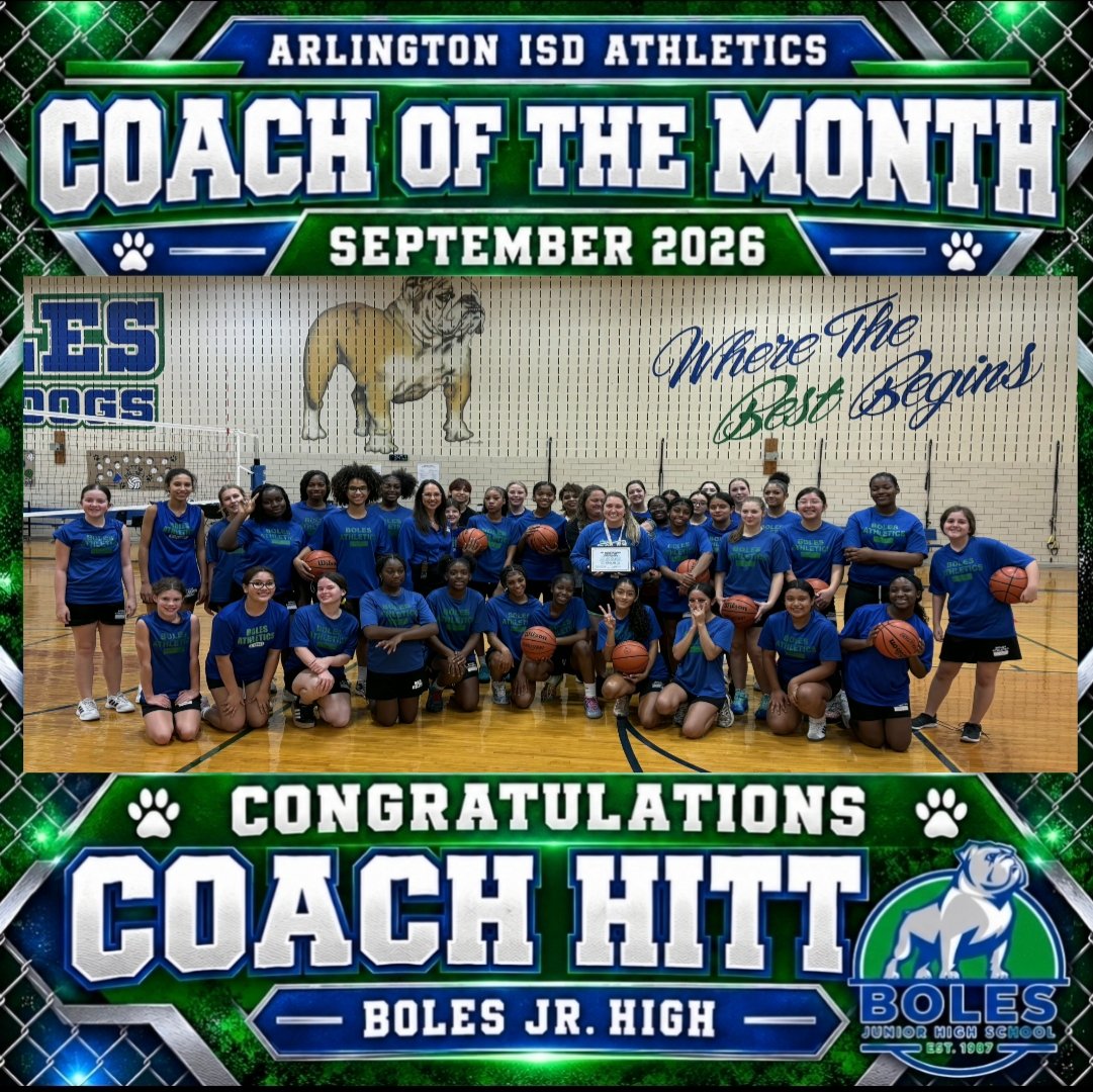 AISD_ATH's tweet photo. Congratulations for being an outstanding role model, mentor, and coach for our Arlington ISD student-athletes
#CoachOfTheMonth
#CultivatingChampions
#MakingDreamsHappen
@ArlingtonISD @THSCAcoaches @OfficialTHSADA 
#WeAreArlingtonISD https://t.co/DqrzLOMuhx