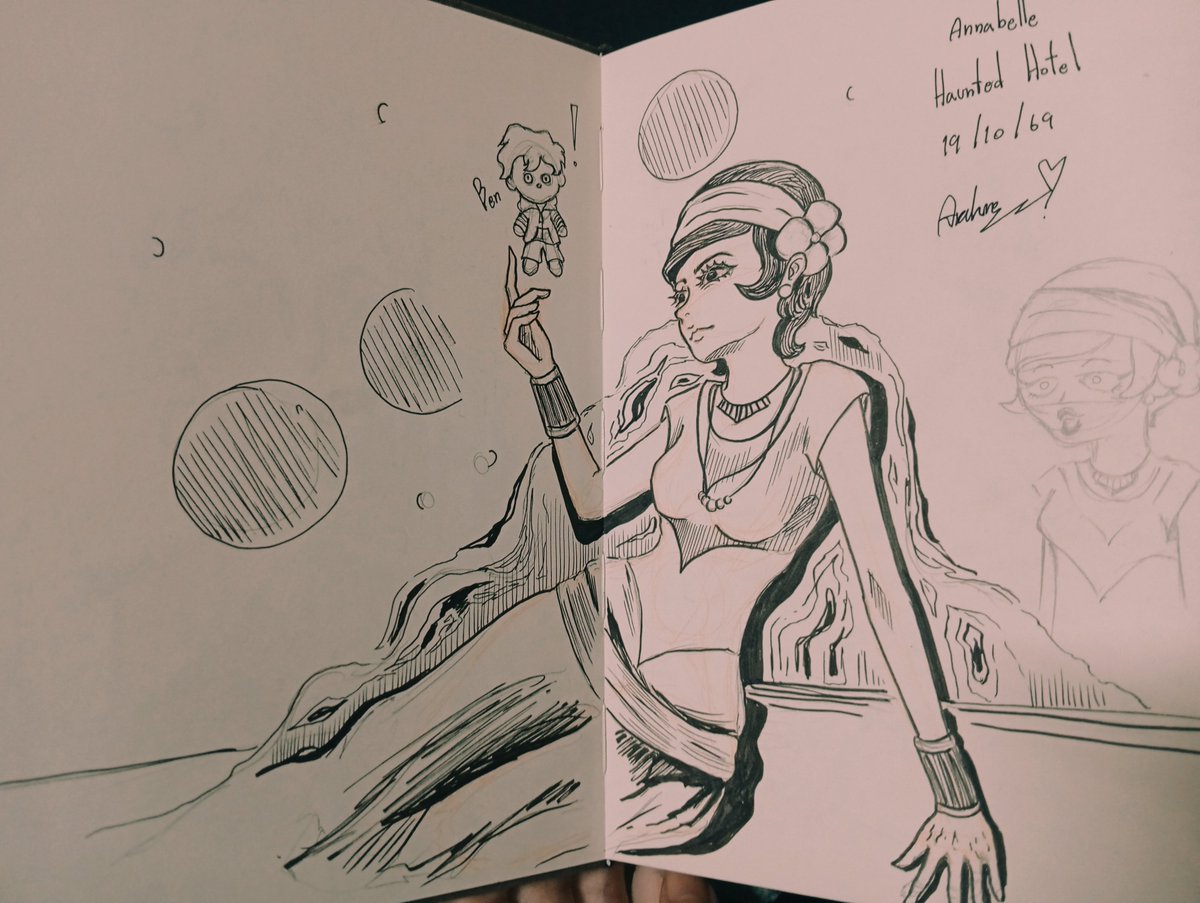 nyx1032's tweet photo. she so cute 🥺 #hauntedhotelfanart #hauntedhotelseason2 #hauntedhotelabaddon #hauntedhotelnetflix #AnnabelleAnastasio 
#abaddon https://t.co/ArQs3UDDXb
