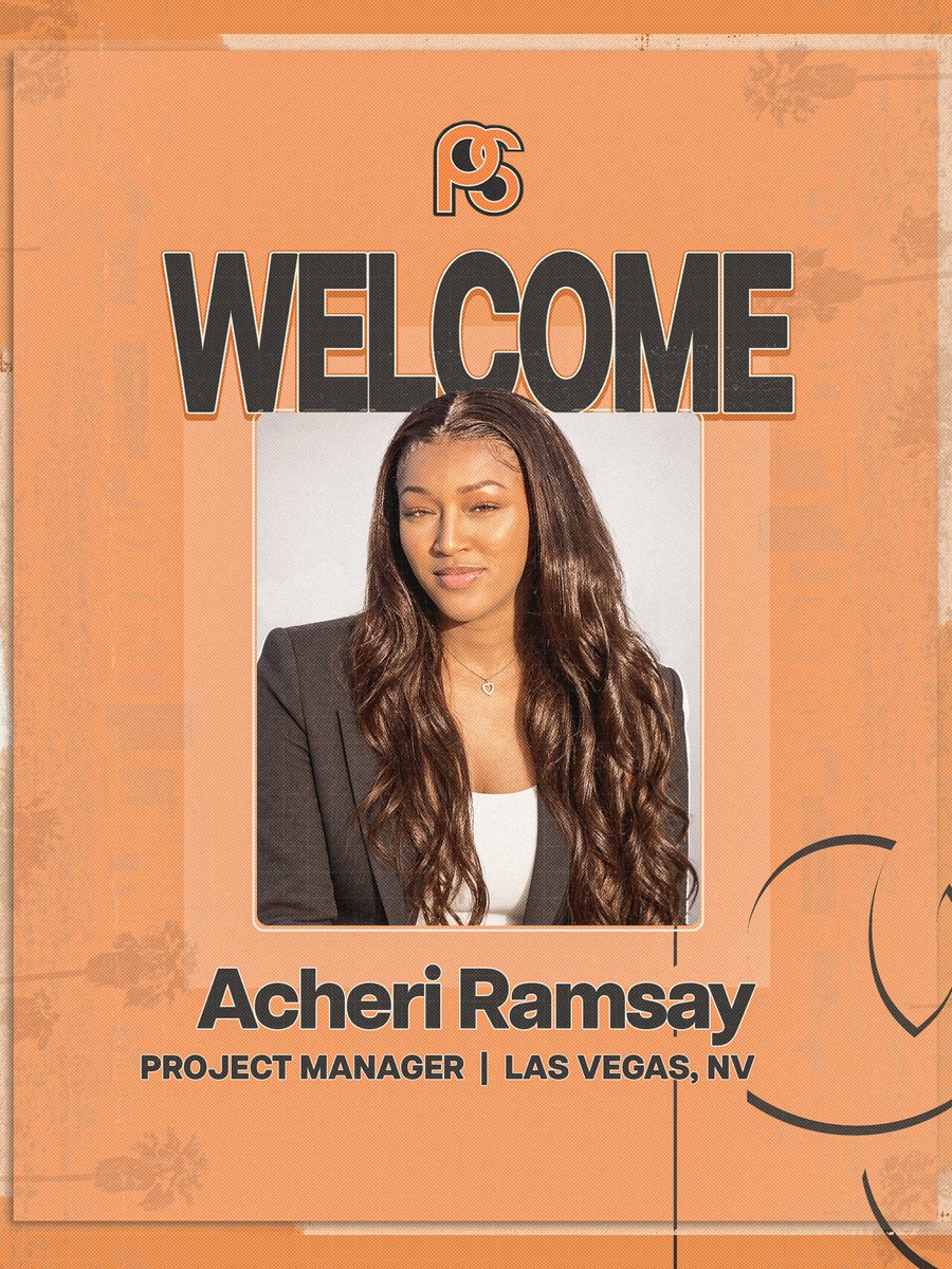 PositionSports's tweet photo. Please join us in welcoming Acheri to Position Sports! 

Acheri joins us in Las Vegas as our newest Project Manager. Welcome to the team! 👏 https://t.co/iJNUZUtItk