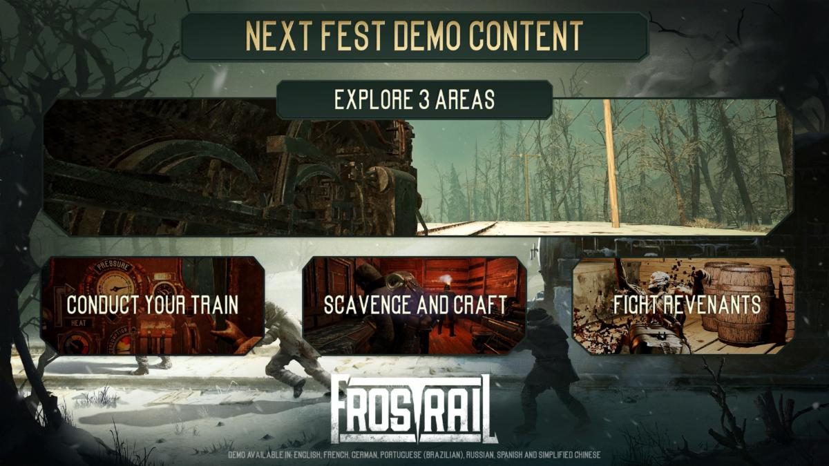 HappyGamerNews's tweet photo. Frostrail Demo Puts Barotrauma's Developers on an Armored Train for Steam Next Fest

Shiro Unlimited is showing two demos at October's Steam Next Fest.

#frostrailsteamnextfestdemo #Frostrail

@Steam https://t.co/HHcGzet2Rn