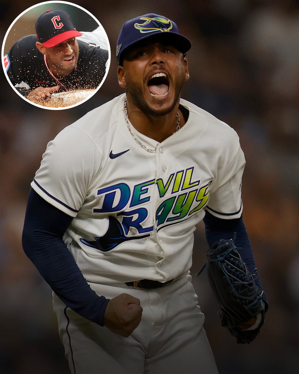 ComplexBets's tweet photo. ⚾️ 83.3% of money at Fanatics Sportsbook is on Tampa Bay to knock out Cleveland tonight ...

Chat is it time they call on Wild Thing??

(📸: Getty) https://t.co/Q0iNpdGQbA