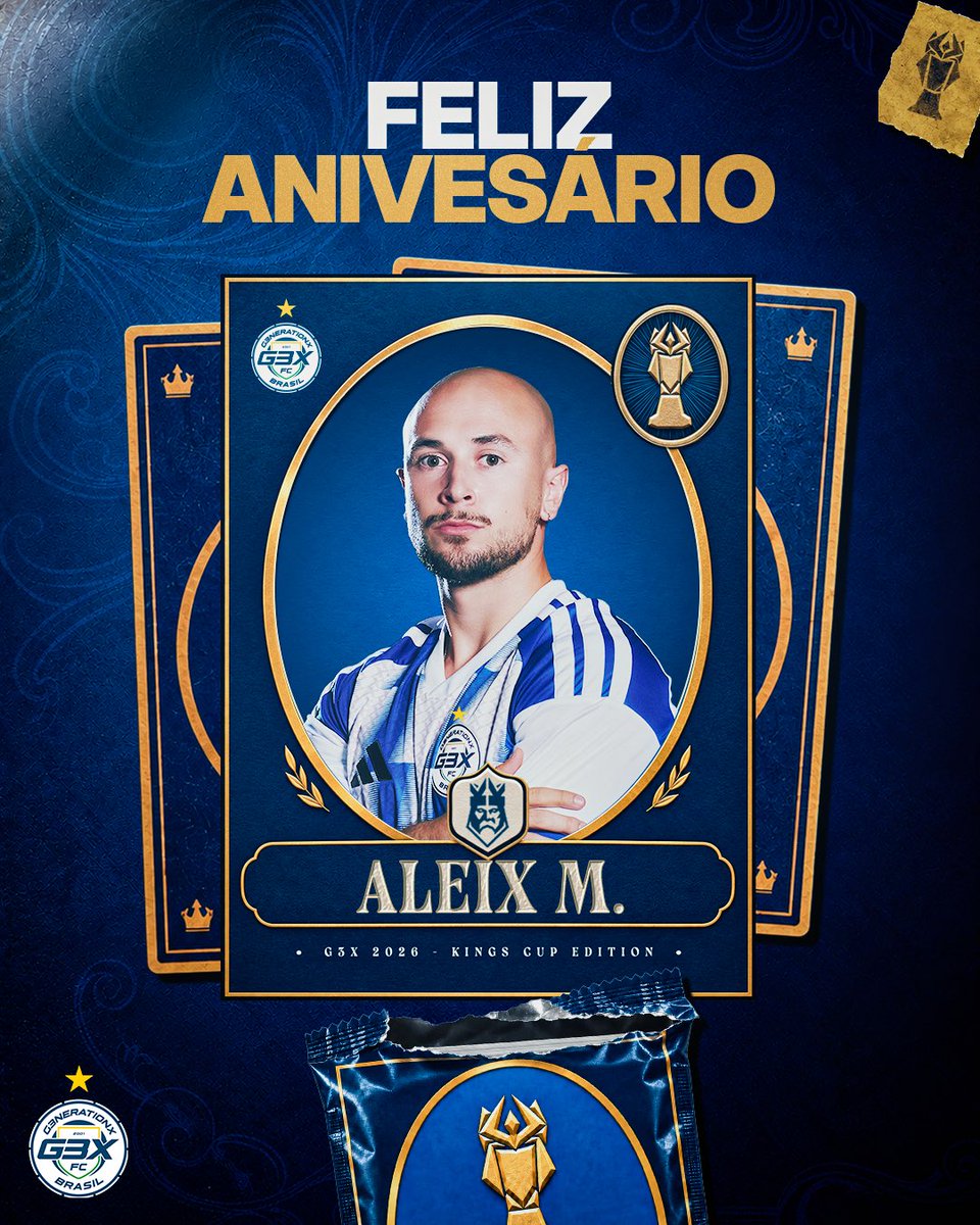 g3xFC's tweet photo. Além da estreia na Kings Cup, o dia de hoje é bastante especial para o G3X por dois grandes motivos: nossos aniversariantes 🎂

Solta os parabéns pro Aleix e pro Marquinhos nos comentários, Tribo 💙🤍 https://t.co/m16hKRJI6a