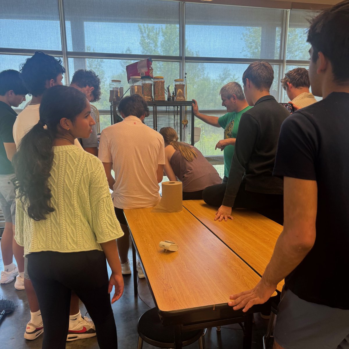 bvcaps's tweet photo. 🧪🐍CAPS Bioscience students explored the Wilderness Science Center with Director Gavin Spake, learning about animal &amp; reptile care, local ecosystems, &amp; field research opportunities. 🌿🌎 Thanks to Gavin &amp; the Wilderness Science Center for an incredible experience!🐢 #BVTogether https://t.co/gcxWmbnqgW