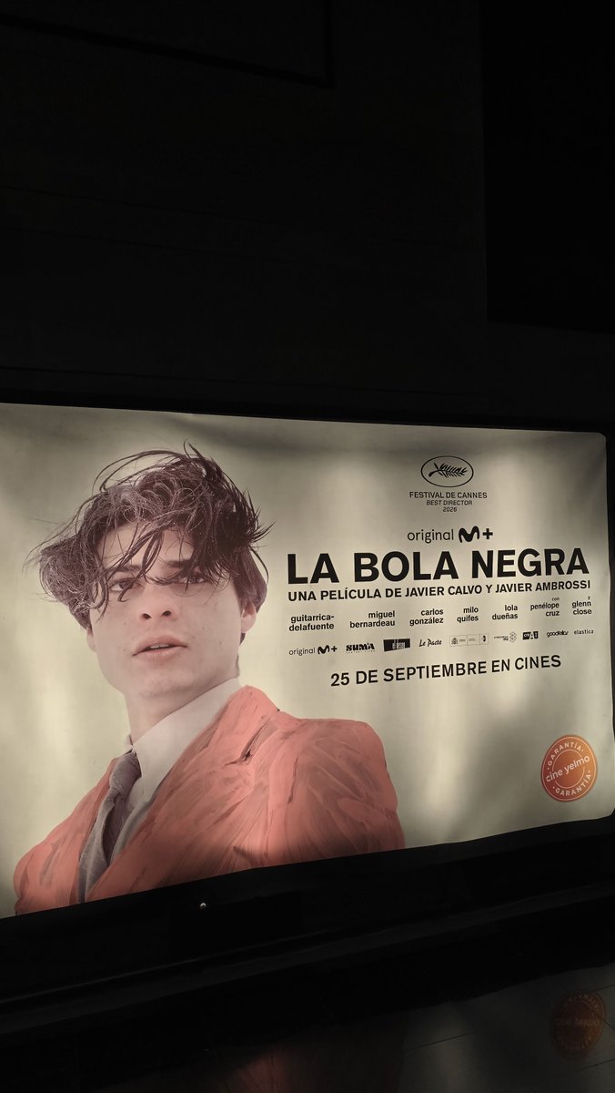 Sr_H_96's tweet photo. Saliendo de ver La Bola Negra. Sin palabras. De Oscar. https://t.co/JW1kFUm1Fc