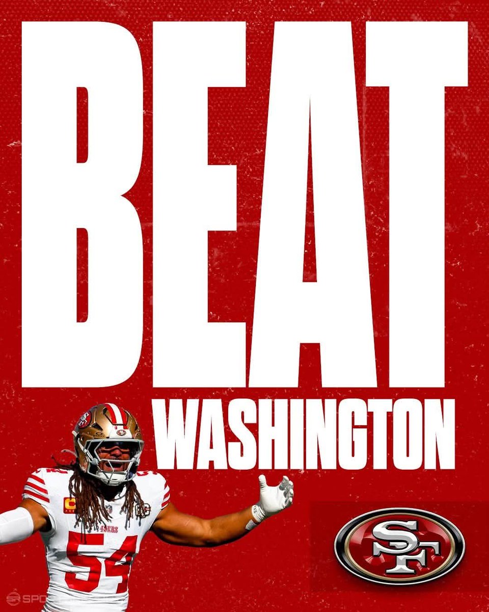 tdgreer42's tweet photo. It's Game Night MNF @jaycowing_ @jordanwatkins @Demarcus @TrentW71 @Greenlaw @jakebrendel @air_puni @cmckivitz @austinpleasants @nbsmallbear @MykelWilliams @okuayinonu @Fred_Warner @Tatune15 @deommo @RenardoGreen @upton_Stout5 @T_iigz #BeatTheCommanders ๐๐๐๐๐๐ https://t.co/1QXfv71Gi4