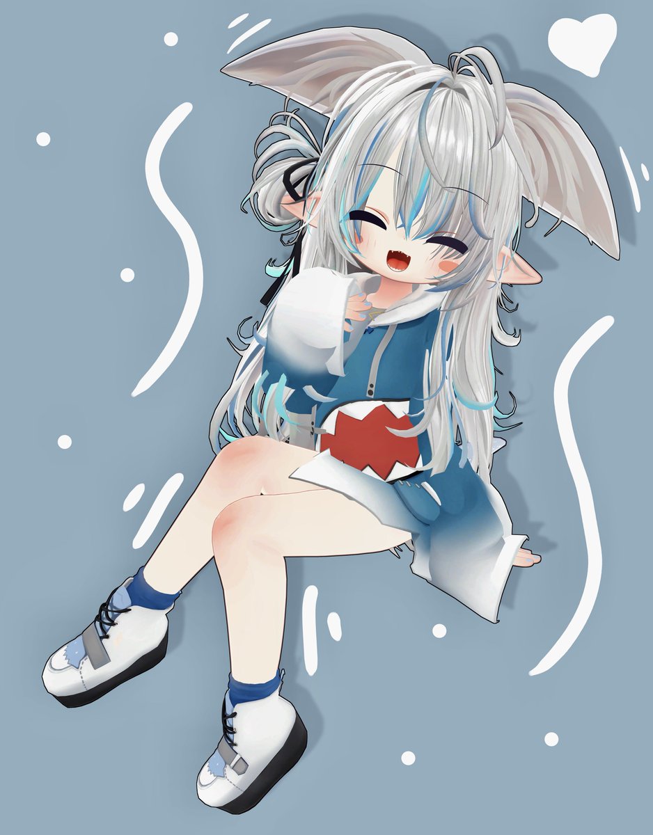 ComeForNana's tweet photo. Sharky wants sushi~ https://t.co/VlRNlXCf7B