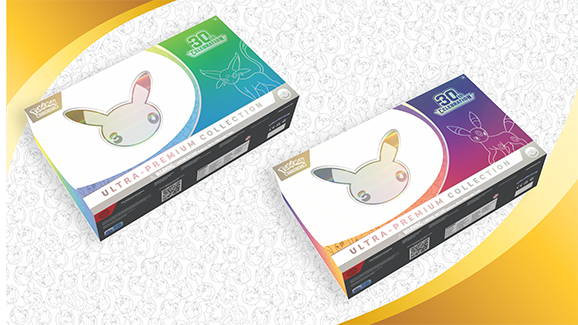 DailyDealDropUS's tweet photo. Big Pokémon drop 🔥 30th Celebration Ultra-Premium Collections (Espeon ex Day, Umbreon ex Night) launch Fri Nov 6 at Pokémon Center, ~$179.99 MSRP. Get yours here as soon as it launches (page live at release).
Follow + turn on 🔔 for alerts.
#PokemonTCG https://t.co/uQCilrwkr4 https://t.co/VR4FwW5FII
