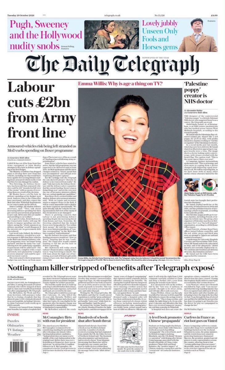 BenObeseJecty's tweet photo. The Government isn’t taking defence seriously.

For all their talk of increasing defence spending, they’re slashing key programmes, cutting £2 billion from Boxer and leaving 3 Div with a huge capability gap.

When I challenged the Government on this in Parliament they couldn’t explain how they plan to fix it.

Yet more serious questions for Wes Streeting as the new Defence Secretary.