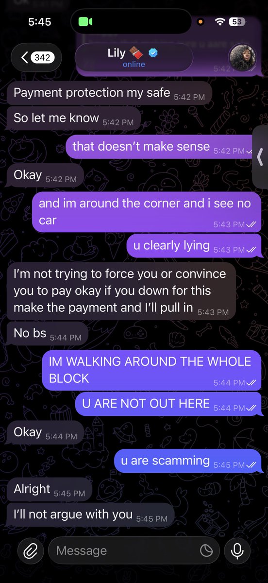 DigDeeperPlease's tweet photo. this girl a scammer don’t message her at all https://t.co/emUWuDlmNa