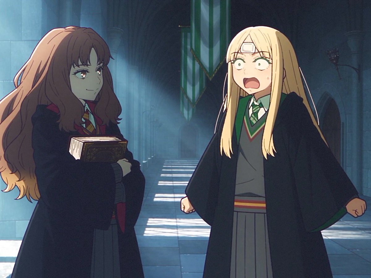 thecrownofjesus's tweet photo. @ZeyHashimoto oh no… malfoid isn’t the only girl who’s been practicing dancing with potter. 😳 https://t.co/GAUs19Hdxz