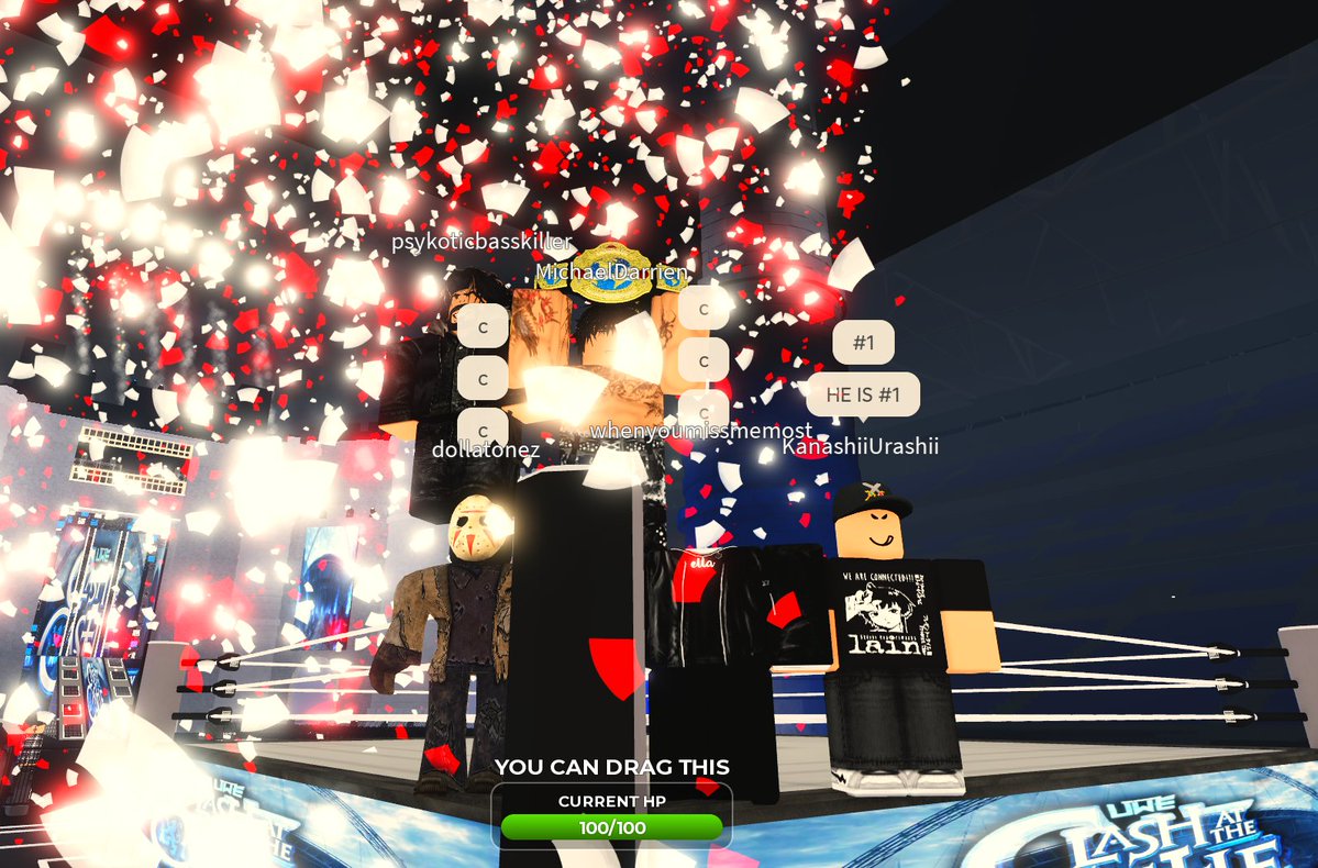 IWA_RBLX's tweet photo. #ANDNEW! 🚨

The CURRENT N1C to the @RWAMedia CHAMPIONSHIP @mdzeuu was able to TAKE DOWN the Tribal Chief #ZorizReigns to become the BRAND NEW @UWEONROBLOX UNDISPUTED CHAMPION!

WILL this be the same outcome at #RWAHavoc on OCT. 30th when he steps up against @Ioveandm3th?!