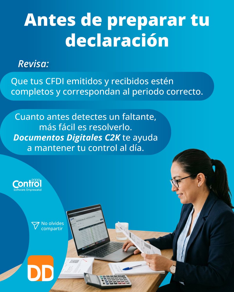 Control2000's tweet photo. Contamos con el mejor sistema para tus CFDI.🤩
En el enlace puedes conocer todos los beneficios.
https://t.co/n6omhOCNZo ✅

#Control2000 #CFDI #DocumentosDigitalesC2K https://t.co/viGHbGyKsW