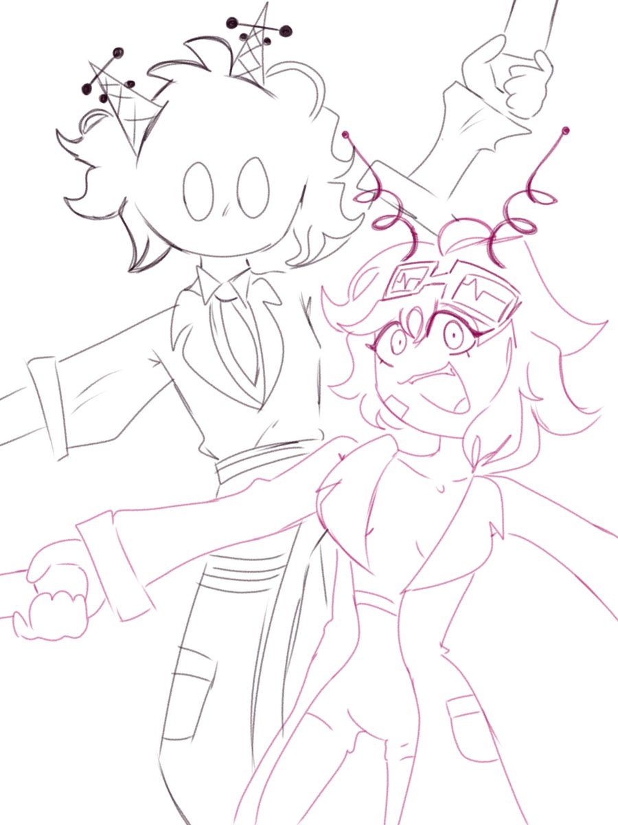 kXDIdiot's tweet photo. I'm the kind of bored where I wanna draw everything w/ my friends' OCs but I already have. 
Send help https://t.co/h3qOdJ1vW3