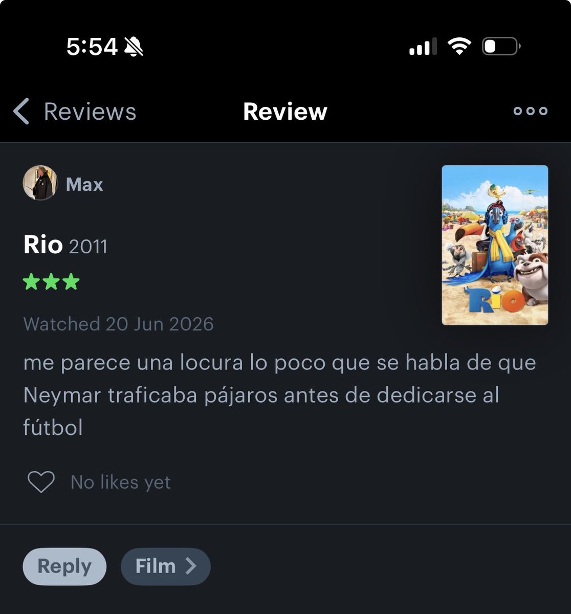 CrashBostero's tweet photo. @biannitttcc me pedís mucho, arranco serio pero después de 30 pelis caí a las boludeces https://t.co/6Vs0TsRFUt