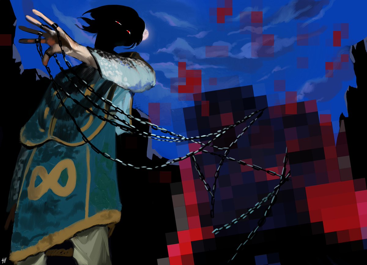glubmas's tweet photo. Kurapika vs Uvogin https://t.co/g9XRzgR7PA