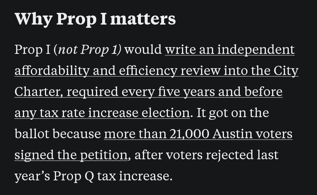 JenRobichaux's tweet photo. City Council's good intentions fail on follow through.

"the City already has an outside review underway. Council created it by ordinance... But an ordinance can be changed or repealed by six votes at the dais. A charter provision can only be changed by going back to the voters."

More from Mackenzie Kelly's substack
https://t.co/WWsxvibjm2